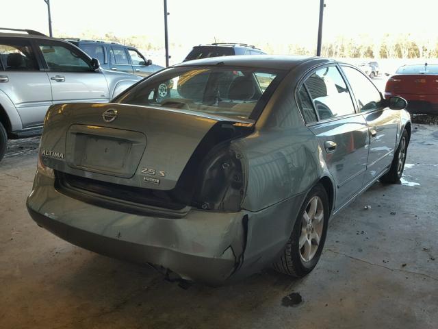 1N4AL11D46N351790 - 2006 NISSAN ALTIMA S GREEN photo 4