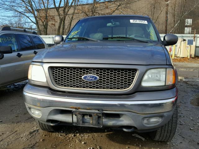 1FTRW08L03KD56509 - 2003 FORD F150 SUPER GRAY photo 9