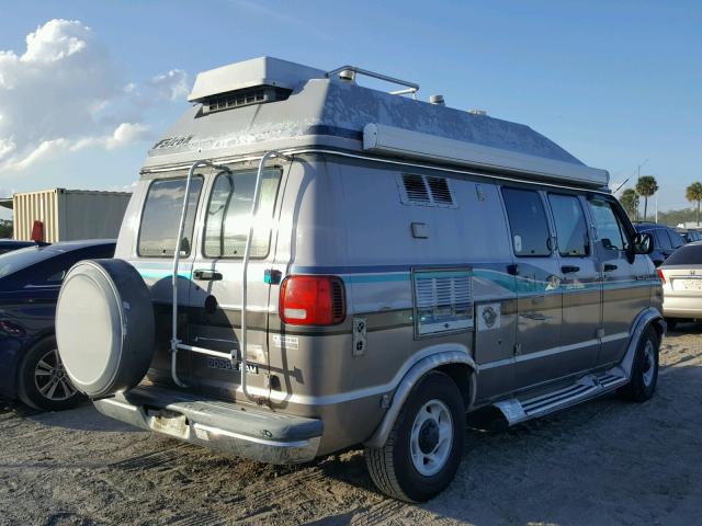 2B7HB21Y5RK566423 - 1994 DODGE RAM VAN B2 SILVER photo 4