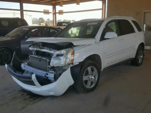 2CNDL53F596231370 - 2009 CHEVROLET EQUINOX LT WHITE photo 2