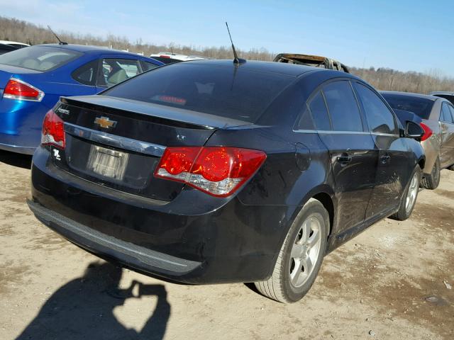 1G1PC5SB4D7153021 - 2013 CHEVROLET CRUZE LT BLACK photo 4