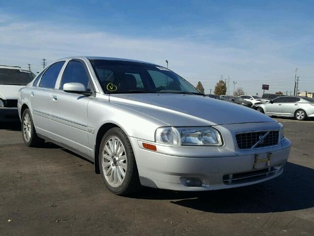 YV1TS91Z341340889 - 2004 VOLVO S80 T6 SILVER photo 1