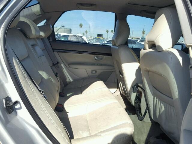 YV1TS91Z341340889 - 2004 VOLVO S80 T6 SILVER photo 6