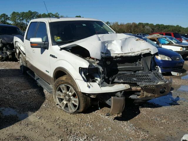 1FTFW1CT6BKE15450 - 2011 FORD F150 SUPER WHITE photo 1