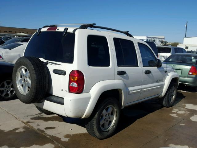 1J4GK58K22W108299 - 2002 JEEP LIBERTY LI WHITE photo 4