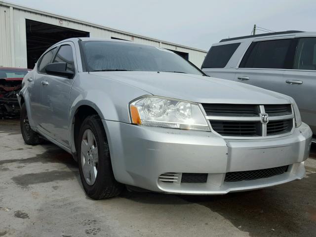 1B3CC4FB3AN190547 - 2010 DODGE AVENGER SX GRAY photo 1