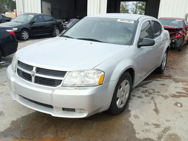 1B3CC4FB3AN190547 - 2010 DODGE AVENGER SX GRAY photo 2