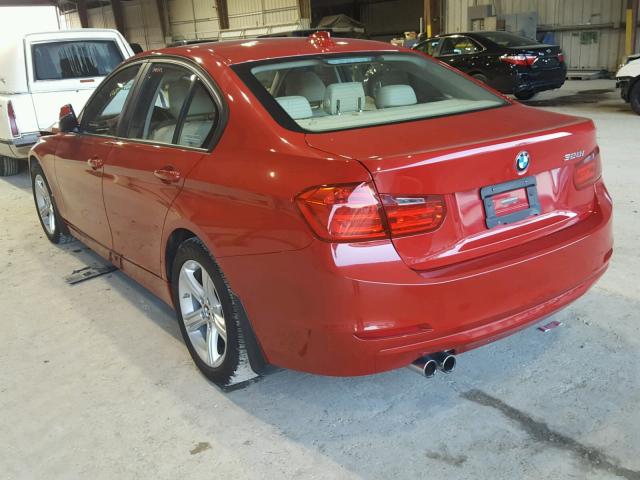 WBA3A5G53DNP26174 - 2013 BMW 328 I RED photo 3