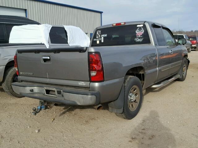 1GCEC19TX6Z176333 - 2006 CHEVROLET SILVERADO GRAY photo 4