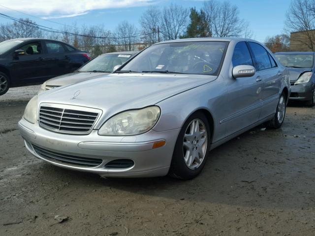 WDBNG75J43A319622 - 2003 MERCEDES-BENZ S 500 SILVER photo 2