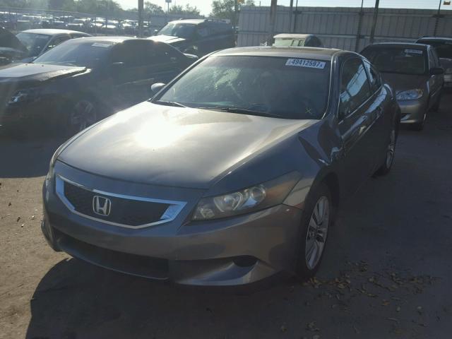 1HGCS12889A012678 - 2009 HONDA ACCORD EXL GRAY photo 2