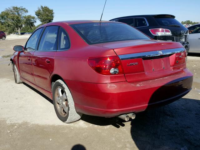 1G8JW54R73Y511312 - 2003 SATURN L300 RED photo 3