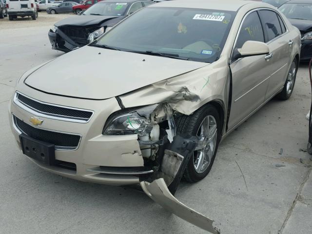 1G1ZC5E03CF337373 - 2012 CHEVROLET MALIBU 1LT TAN photo 2
