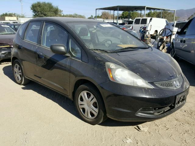 JHMGE87239S050249 - 2009 HONDA FIT BLACK photo 1