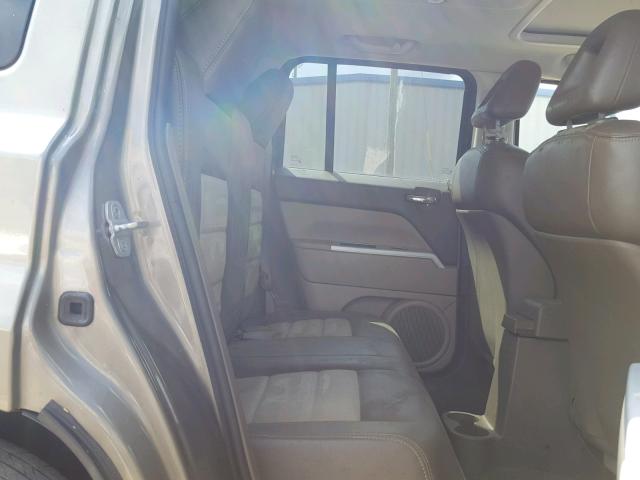 1J8FT48W58D700868 - 2008 JEEP PATRIOT LI TAN photo 6