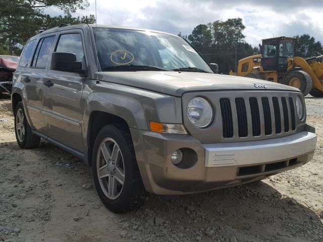 1J8FT48W58D700868 - 2008 JEEP PATRIOT LI TAN photo 9