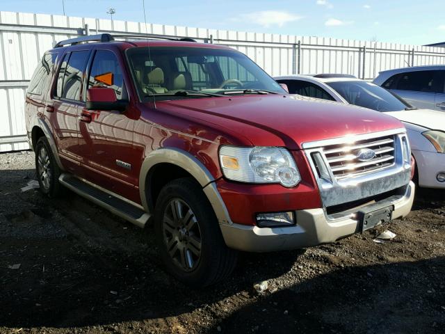1FMEU74E46UA46341 - 2006 FORD EXPLORER E RED photo 1