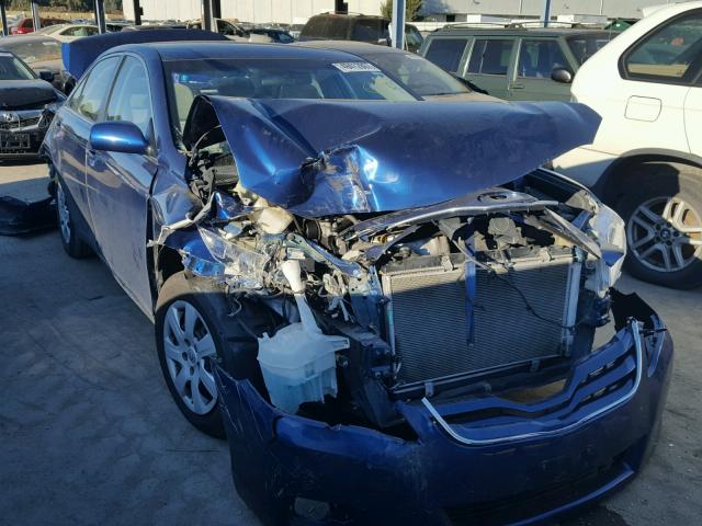 4T1BF3EK7AU575432 - 2010 TOYOTA CAMRY BASE BLUE photo 1