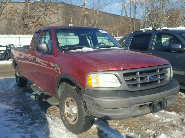 1FTRX18WX3NB76448 - 2003 FORD F150 RED photo 1