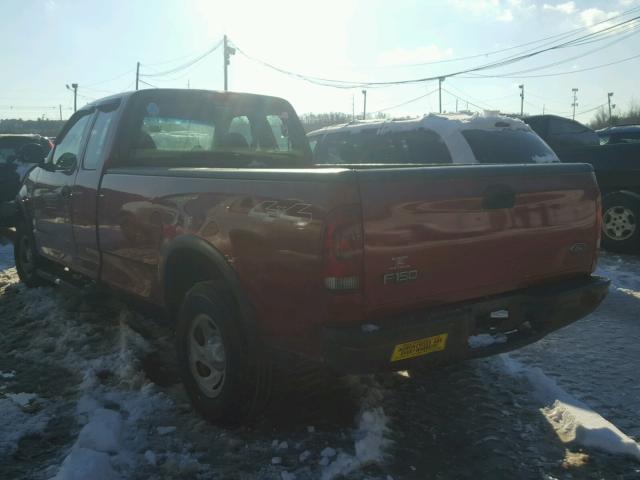 1FTRX18WX3NB76448 - 2003 FORD F150 RED photo 3