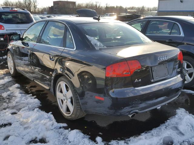 WAUEF78E46A159679 - 2006 AUDI A4 S-LINE BLACK photo 3