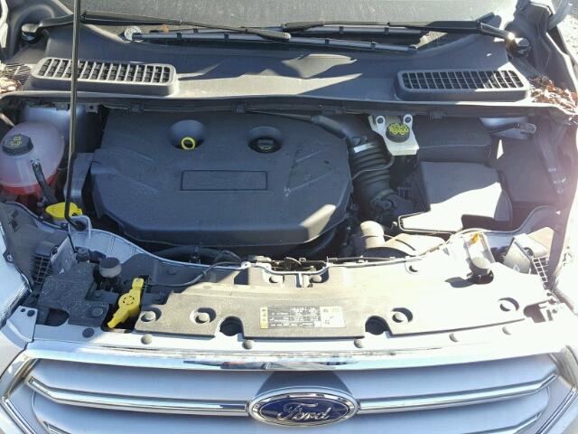 1FMCU0J95HUC87253 - 2017 FORD ESCAPE TIT SILVER photo 7