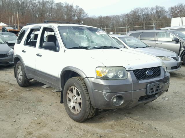 1FMYU93135KA79607 - 2005 FORD ESCAPE XLT WHITE photo 1