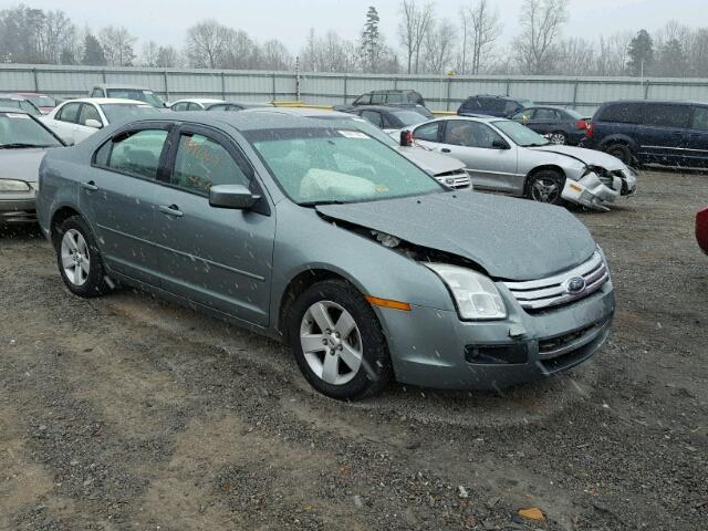 3FAFP07Z06R224376 - 2006 FORD FUSION SE TEAL photo 1