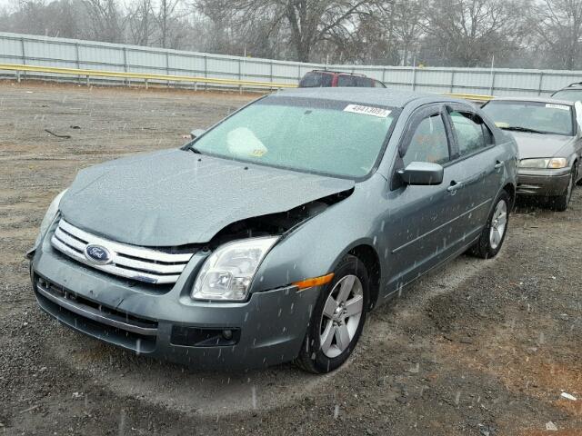 3FAFP07Z06R224376 - 2006 FORD FUSION SE TEAL photo 2