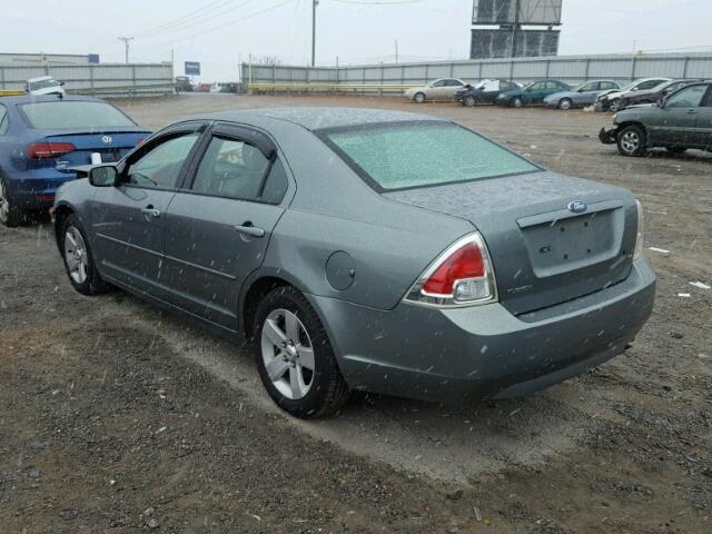 3FAFP07Z06R224376 - 2006 FORD FUSION SE TEAL photo 3