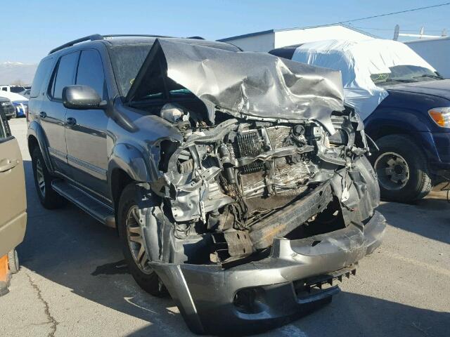 5TDBT44A26S262277 - 2006 TOYOTA SEQUOIA SR GRAY photo 1