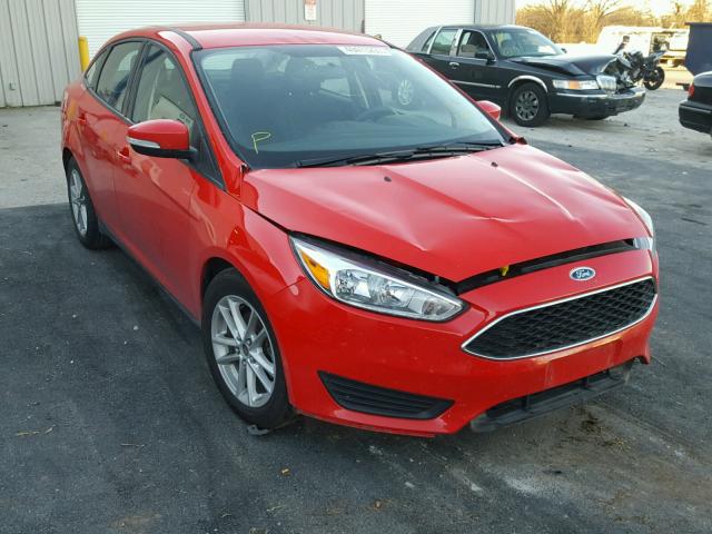 1FADP3F23FL385042 - 2015 FORD FOCUS SE RED photo 1