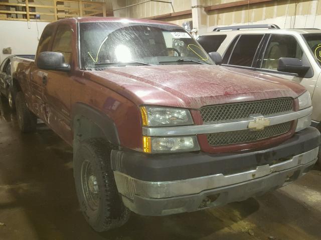 1GCHK29U04E253116 - 2004 CHEVROLET SILVERADO RED photo 1