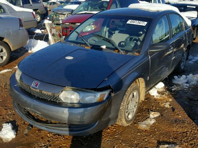 1G8AJ52F94Z220376 - 2004 SATURN ION LEVEL GRAY photo 2