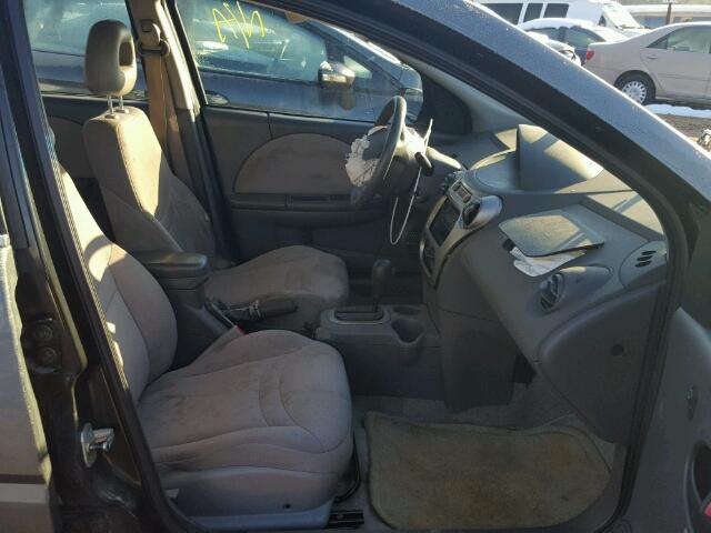 1G8AJ52F94Z220376 - 2004 SATURN ION LEVEL GRAY photo 5