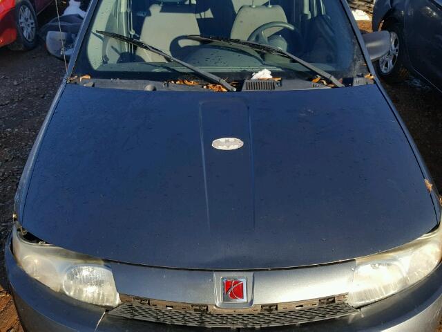 1G8AJ52F94Z220376 - 2004 SATURN ION LEVEL GRAY photo 7
