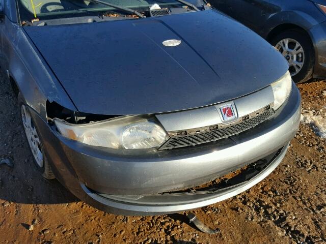 1G8AJ52F94Z220376 - 2004 SATURN ION LEVEL GRAY photo 9