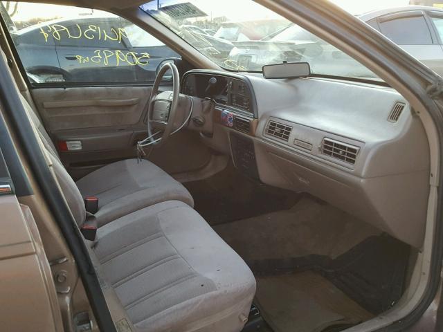 1FACP5241MG241493 - 1991 FORD TAURUS GL BROWN photo 5