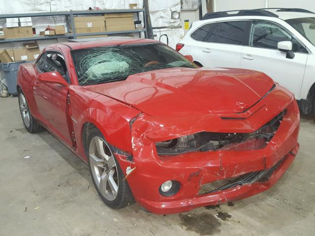 2G1FK1EJ5A9155946 - 2010 CHEVROLET CAMARO SS RED photo 1