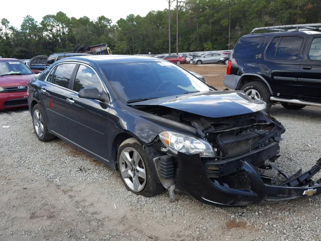 1G1ZC5E05CF213749 - 2012 CHEVROLET MALIBU 1LT BLACK photo 1