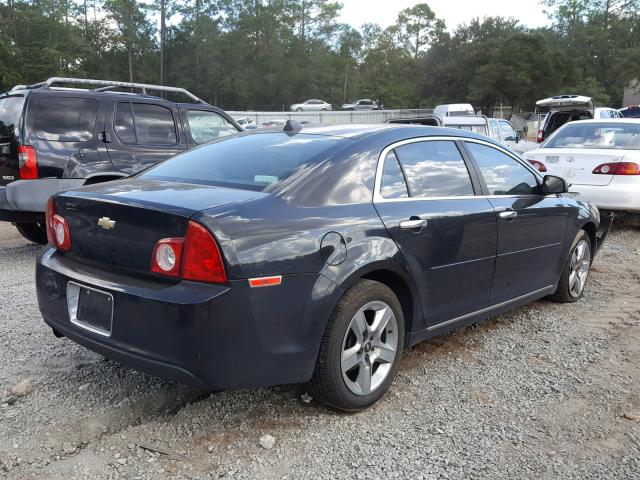 1G1ZC5E05CF213749 - 2012 CHEVROLET MALIBU 1LT BLACK photo 4