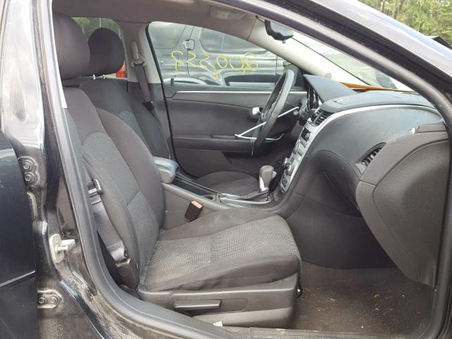 1G1ZC5E05CF213749 - 2012 CHEVROLET MALIBU 1LT BLACK photo 5