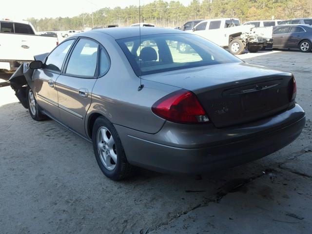 1FAFP55253A221837 - 2003 FORD TAURUS SES GOLD photo 3