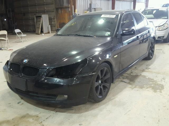 WBANW13578CN55021 - 2008 BMW 535 I BLACK photo 2