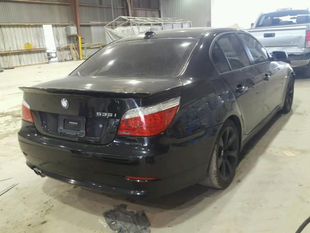 WBANW13578CN55021 - 2008 BMW 535 I BLACK photo 4