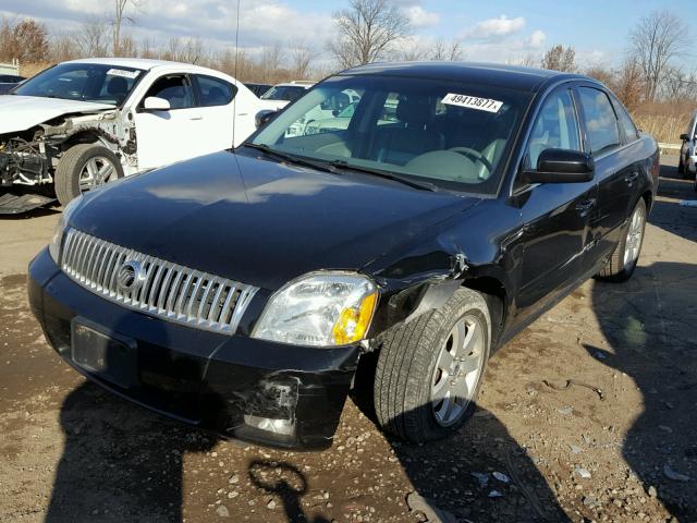 1MEFM40156G607542 - 2006 MERCURY MONTEGO LU BLACK photo 2