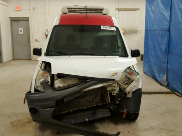 NM0LS7AN2CT114561 - 2012 FORD TRANSIT CO WHITE photo 9