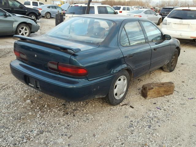 1Y1SK5360RZ090268 - 1994 GEO PRIZM BASE TURQUOISE photo 4