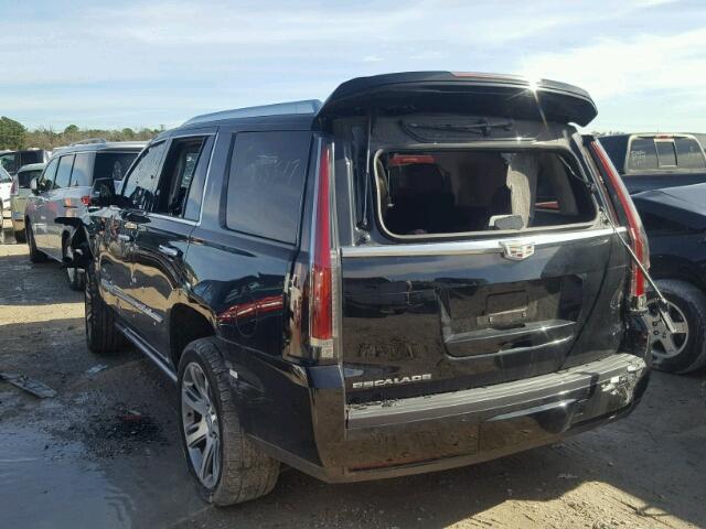 1GYS4CKJ7GR344171 - 2016 CADILLAC ESCALADE P BLACK photo 3