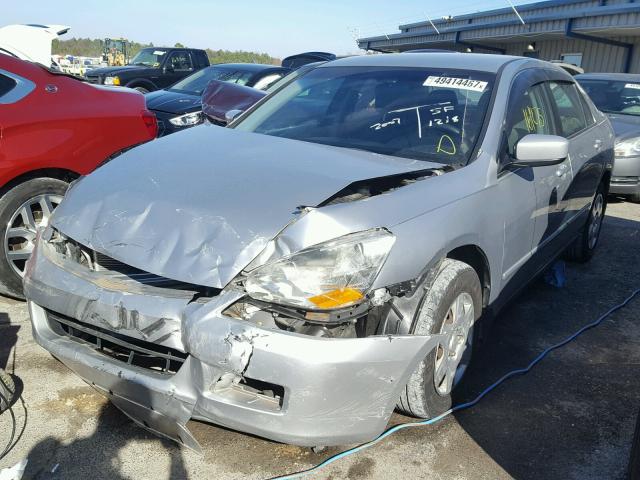 3HGCM56457G706235 - 2007 HONDA ACCORD LX SILVER photo 2